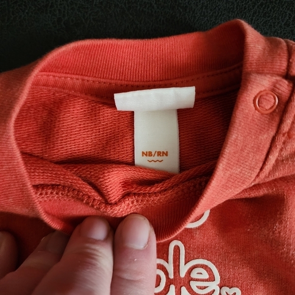 Cat & Jack Baby 'Oh So Lovable' French Terry Sweatshirt - Picture 4 of 4